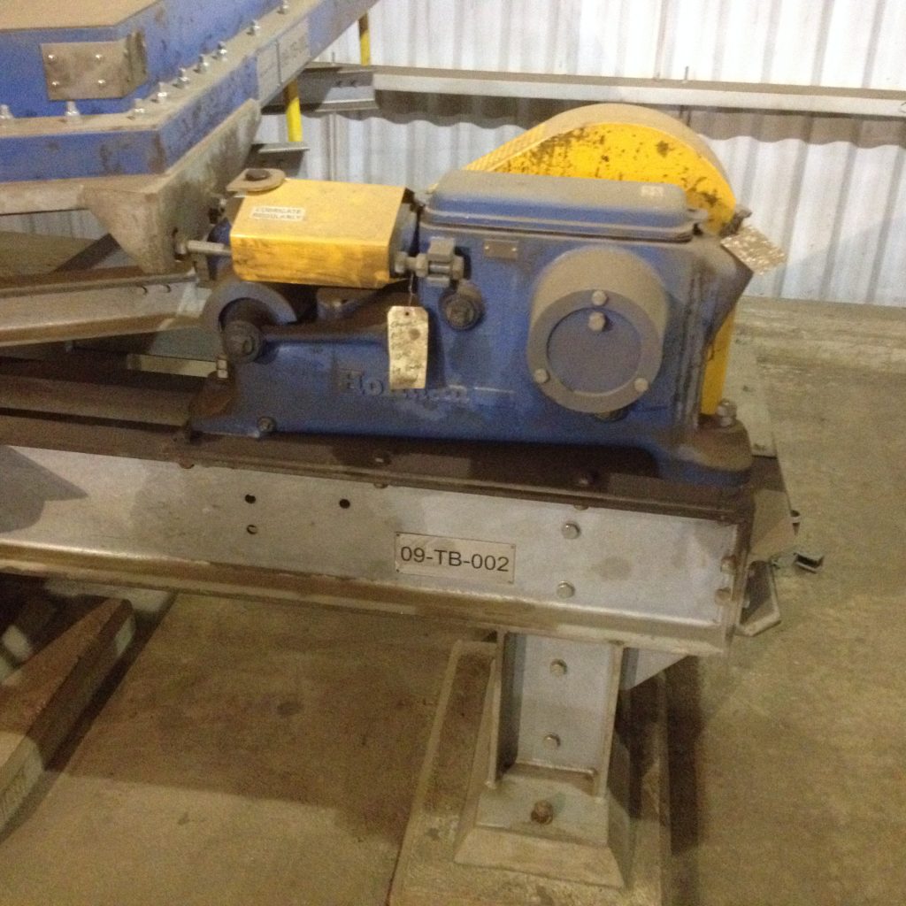 Holman Wilfley Model 8000 Right Hand Scavenger Table, Particle Size 70-170 Mesh With 2 Hp Motor)